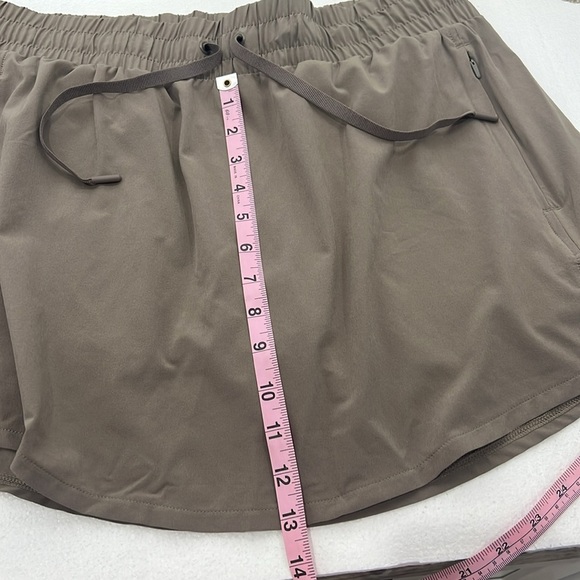 Tan Drawstring Skort - Picture 6 of 8